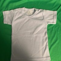 Korte Mouw T-shirt - Wit